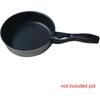 Removable Universal Pot and Pan Handle Grip - Detachable Scald-Proof Bakelite Replacement for Cookware