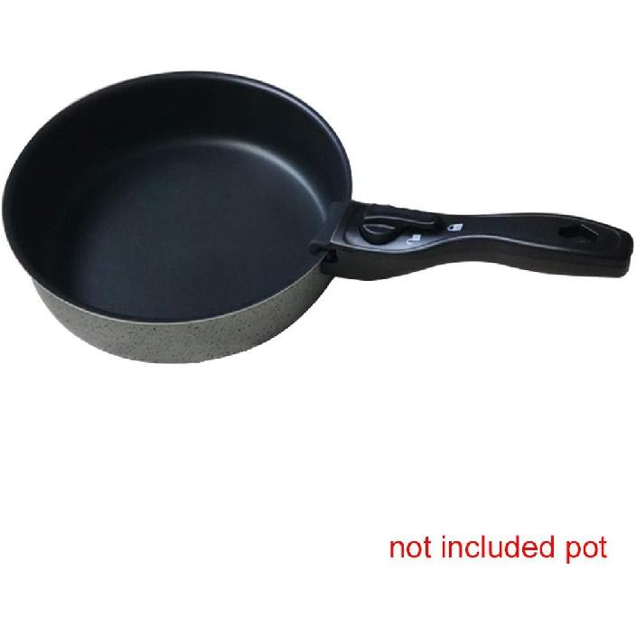 Removable Universal Pot and Pan Handle Grip - Detachable Scald-Proof Bakelite Replacement for Cookware