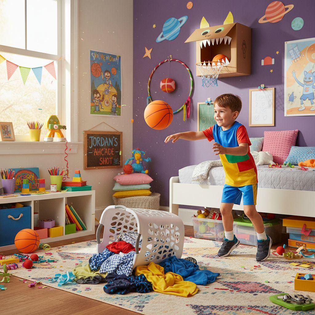 PU Stiller Basketball: Elastisches Indoor-Spielzeug für Kinder