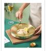 Korean Style Gold Double-Layer Stainless Steel Plate for BBQ & Hot Pot