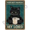 Metal Sign Home Decor Cat Dog Tin Sign Vintage Style Metal Wall Stickers Tin Plaque Retro Metal Poster Metal Plate For Man Cave