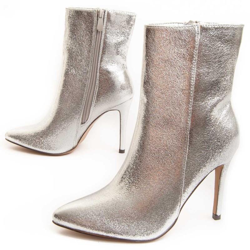 Botín De Tacón Para Mujer.  Montevita  Bottivita49  94051