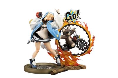 KOTOBUKIYA GUILTY GEAR Bridget with Return of Kill Machine Scale PVC Painted Finished Figure -STRIVE- 1/7