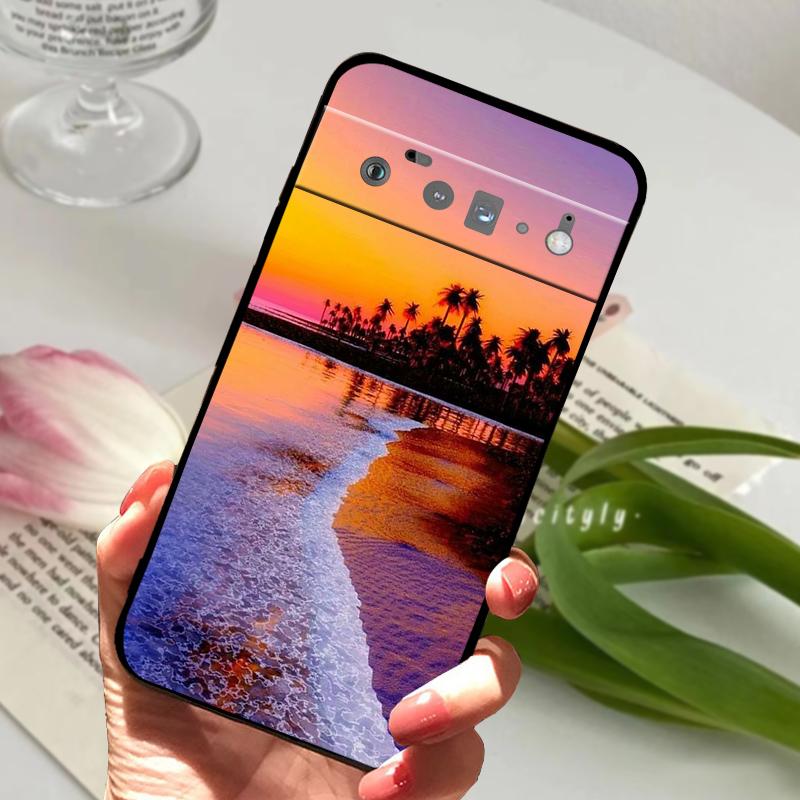 Für Google Pixel 6 Pro 5G Hülle GF5KQ Weiches Silikon TPU Handyhülle Für GOOGLE PIXEL6 PRO Hülle Stoßfest Bumper Niedliches Tier