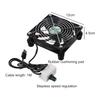 For Electronic Devices 5V Cooling Fan Silent High Speed Fan Indoor Use 100cm Power Cord 3000 RPM Rotation Speed