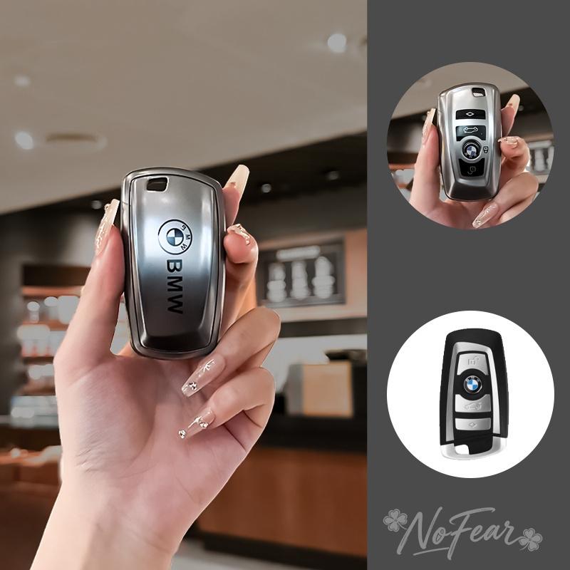 Car Remote Key Case Cover Protection For BMW 530i 550i 320i 1 2 3 4 5 Series 118i 225i M240i F20 F21 F30 F31 Car stickers AE2