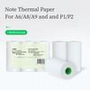PeriPage - Rotolo di Carta Termica per Note a Lunga Conservazione 2 Anni 56*30mm Celsius 2.2*1.2in Senza BPA - Carattere Nero Senza Etichette Adesive per PeriPage A6Cels
