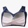 Sexy Large Size Underwear Female Sense of Lace Thin Section Without Steel Ring Undershirt Type Increased Sports Sleep Polymerization Bra