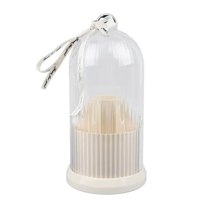 Makeup Brush Storage Holder 360 Degree Rotatable Makeup   Dustproof Waterproof Holder for Lipstick Cosmetic