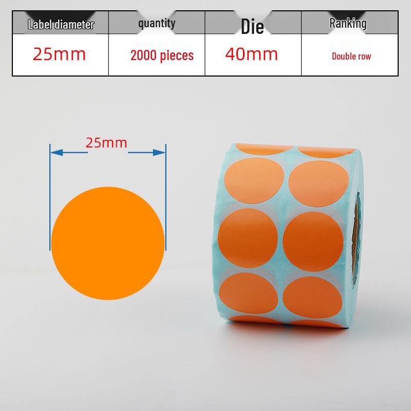 Waterproof Adhesive Thermal Barcode Stickers - Various Sizes