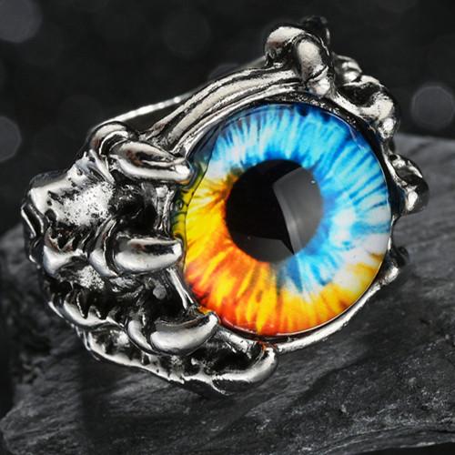 1 STuks Punk Vintage Zwart Grote Open Kruis Ring Voor Vrouwen Feest Sieraden Mannen Trendy Gotisch Goud Zilver Kleur Vinger Ringen Anillo