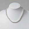 [Produced by Yumi Katsura] Pearl Necklace 7mm RoseYumiRose Popular Women's Simple and Stylish Necklace for Formal Occasions (45cm)