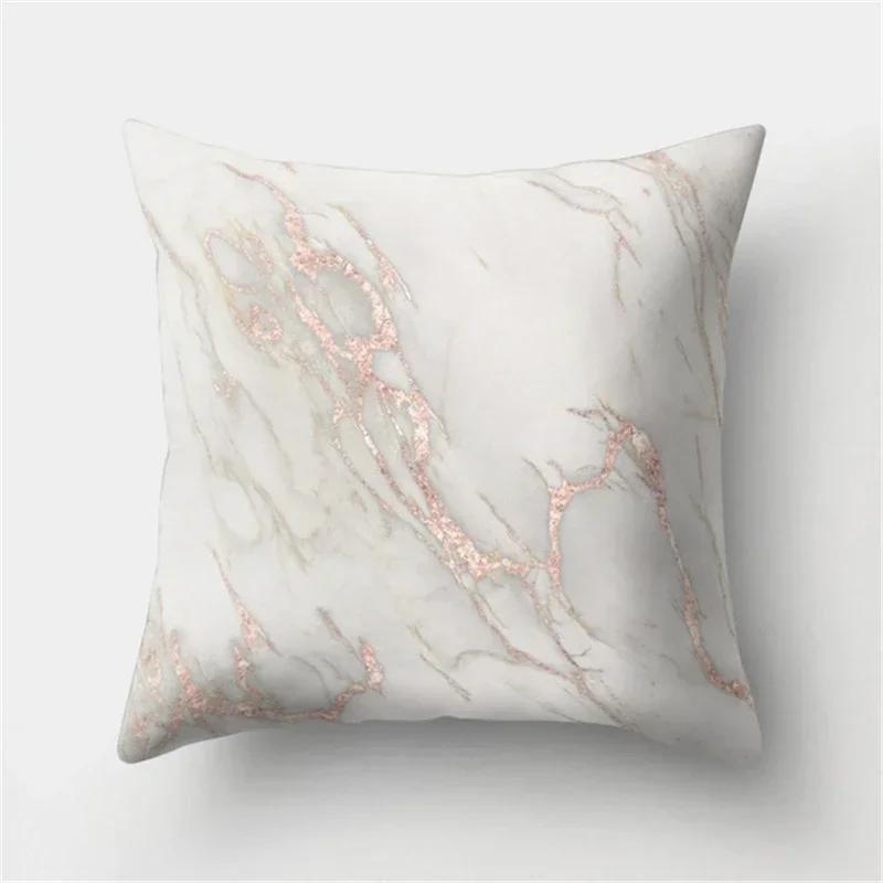 Pink Tropic Pineapple Throw Pillow Covers Geometric Nordic Glitter Polyester Pillow Case Sofa Home Decor Cushion Covers 45X45Cm