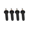 Jeep Air Pressure Sensor Valves - Qiilu TPMS Tire Pressure Monitoring System Explosion-proof Snap Tire Valve Stems 4pcs Set