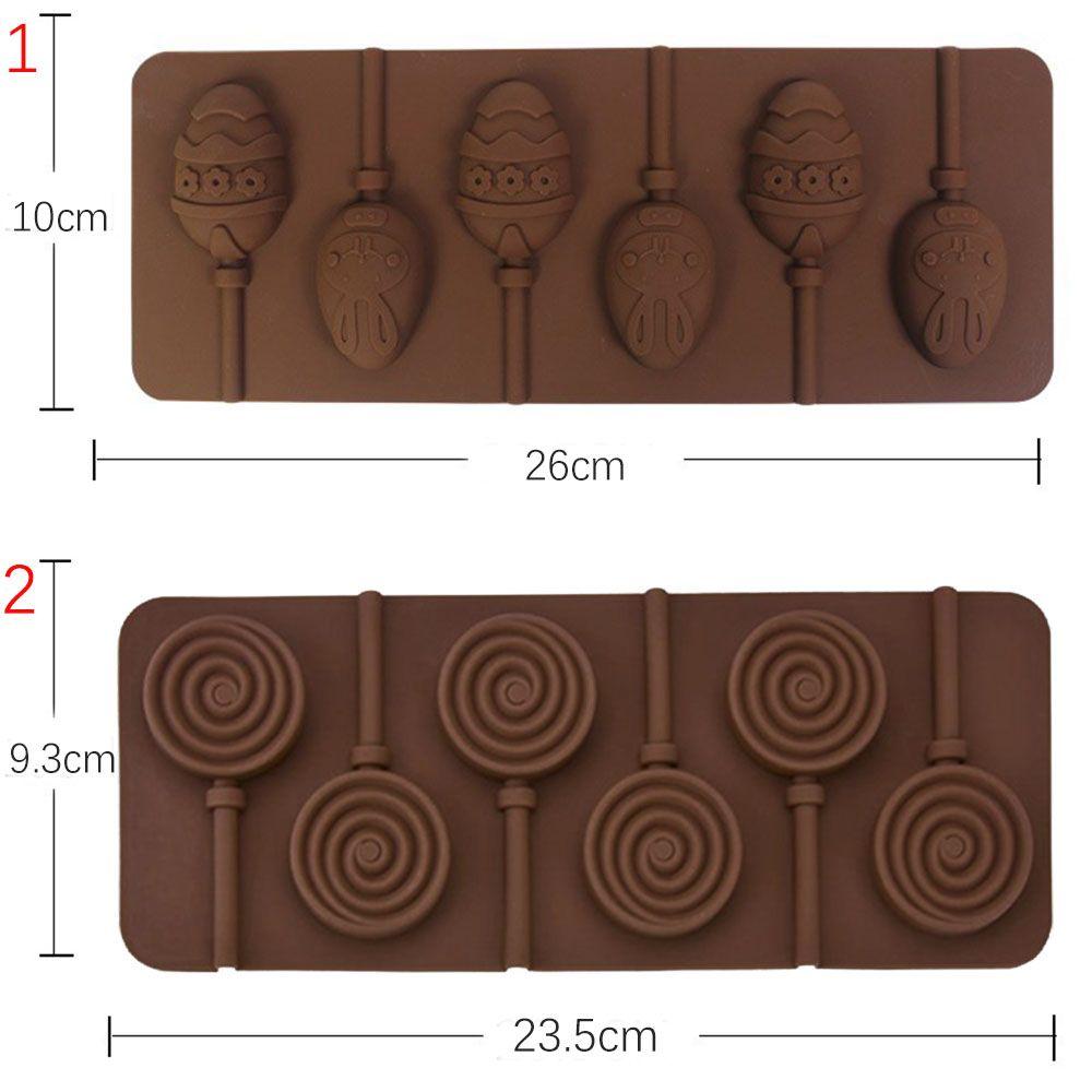 Chocolate  Soap Decorating Tools Chewing Gum Bakeware Chocolate Mould Lollipop Mold Easter Mold