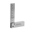 A84E-Machinist Square Tool 90-Degree Right Carpenter Measuring Tool Right Angle Ruler L-Type Square Ruler With Wide Base