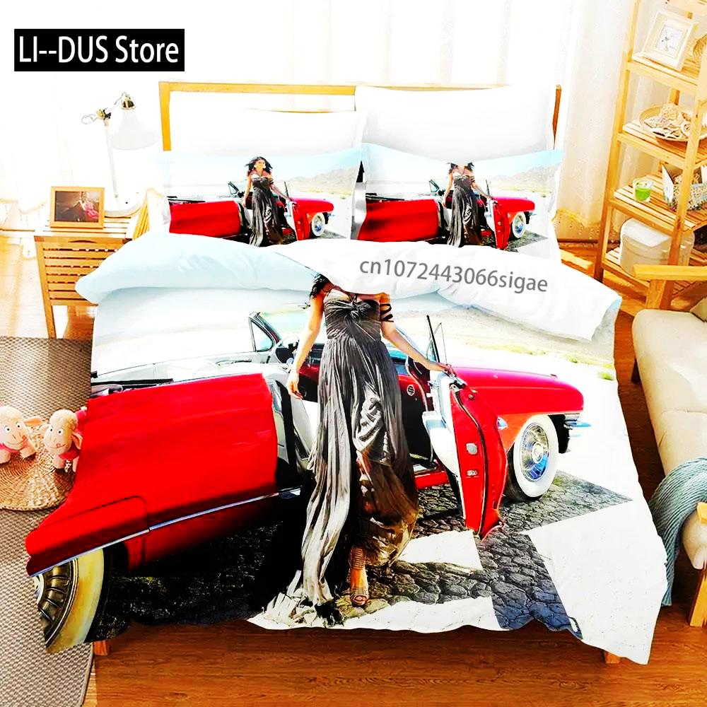 2024 Sexy Selena Gomez Bettwäsche für Erwachsene Jungen Einzelbett Twin Full Queen King Size Bettbezug Anime Bettwäsche-Set Bettbezug Kissenbezug