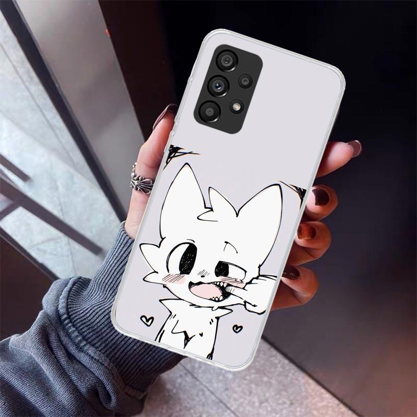 Boykisser Katze Handyhülle Für Samsung Galaxy A12 A52S A42 A32 A22 A51 A50 Note 20 Ultra 10 S10 Plus A71 A70 A31 A30 A10S Galaxy A