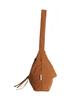 Socharming Plain Easy Corduroy Reversible Shoulder Bag - Suede Camel Brown