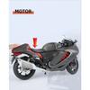 1/9 Suzuki Hayabusa GSX-1300R Alloy Motorcycle Model Toy Vehicle Collection Carrying Lighting Off Road Autocycle Toy Car