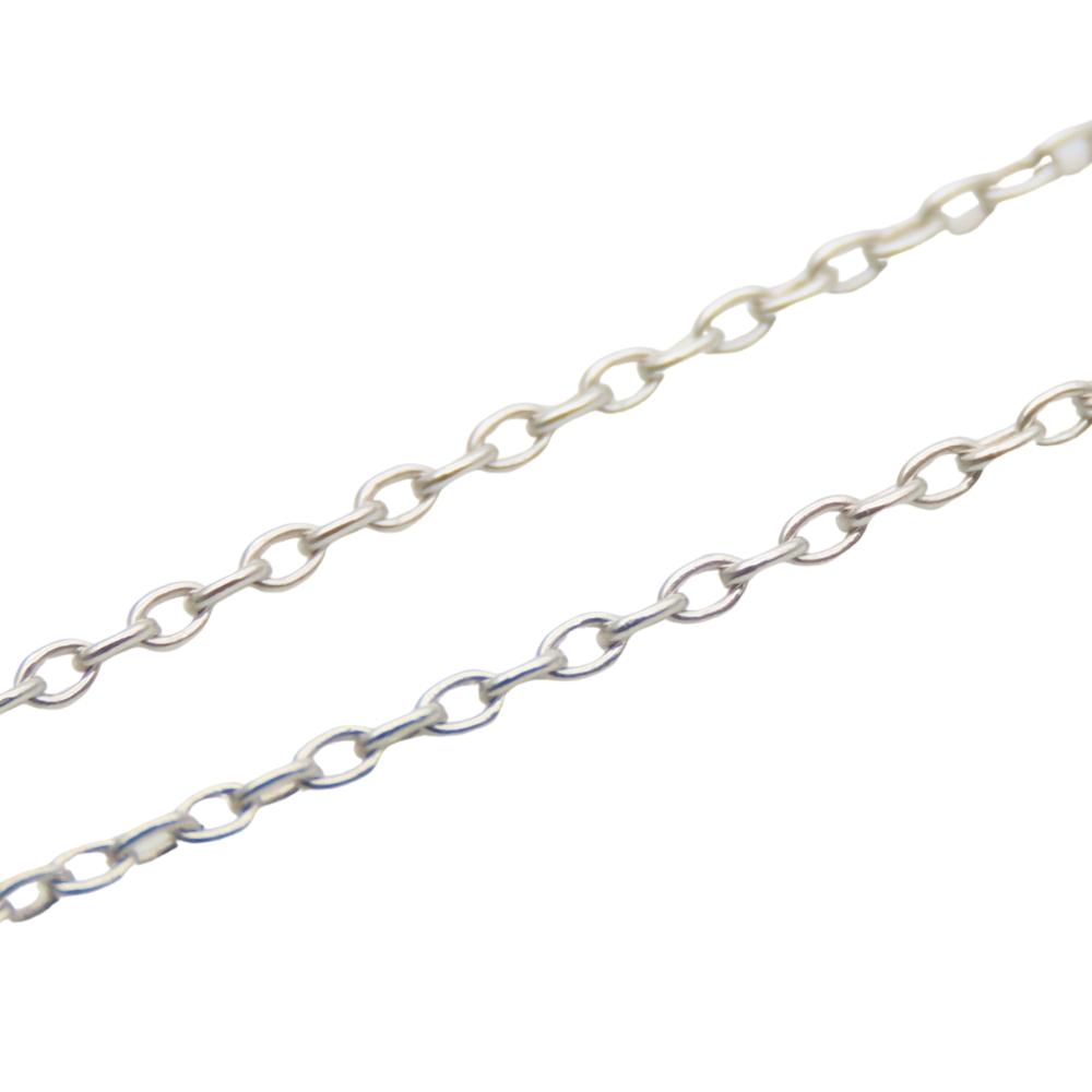 Used TIFFANY&Co. Necklace Curved Heart Silver925 4.0g Silver El Saperetti