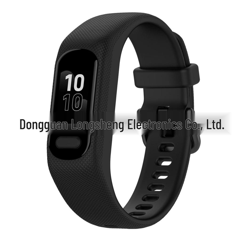 Cinturino texturizzato in silicone compatibile per braccialetto Garmin Smart5
