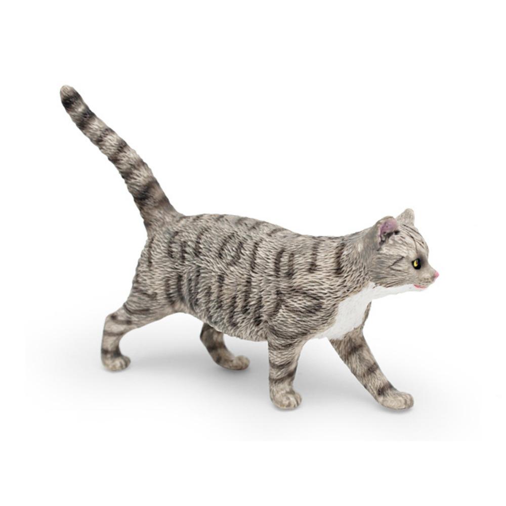 PVC Simulation Cat Model Garfield Persian Cat Pastoral Cat Cat Action Figures  Car Decoration