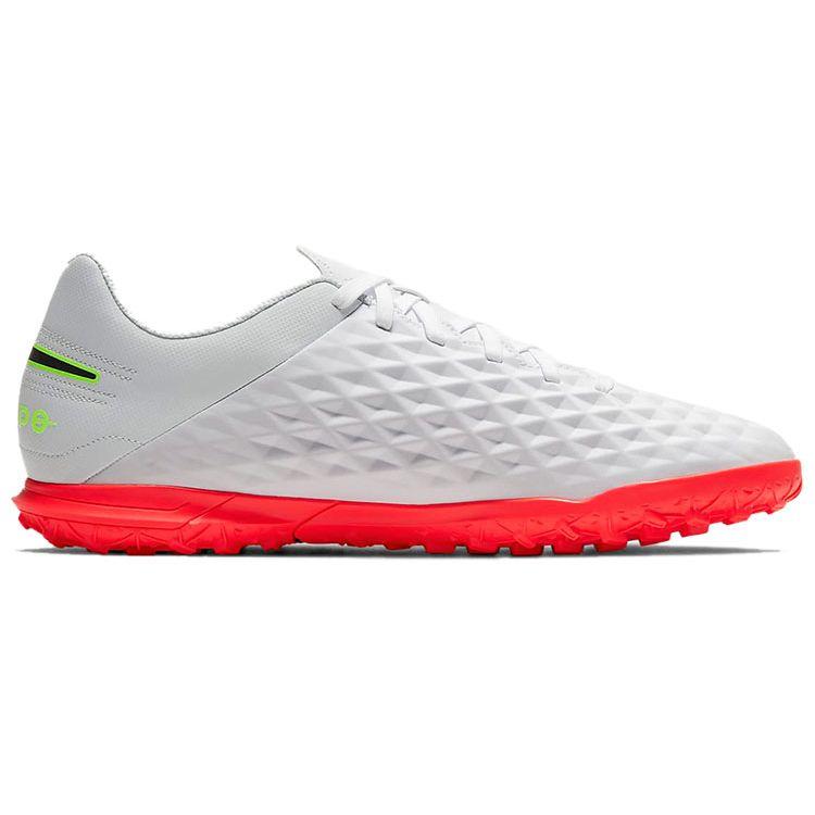 Nike Tiempo Legend 8 Club Mg Tf Fußballschuhe Herren Fußballschuhe Hellgrau Orange AT6109-106