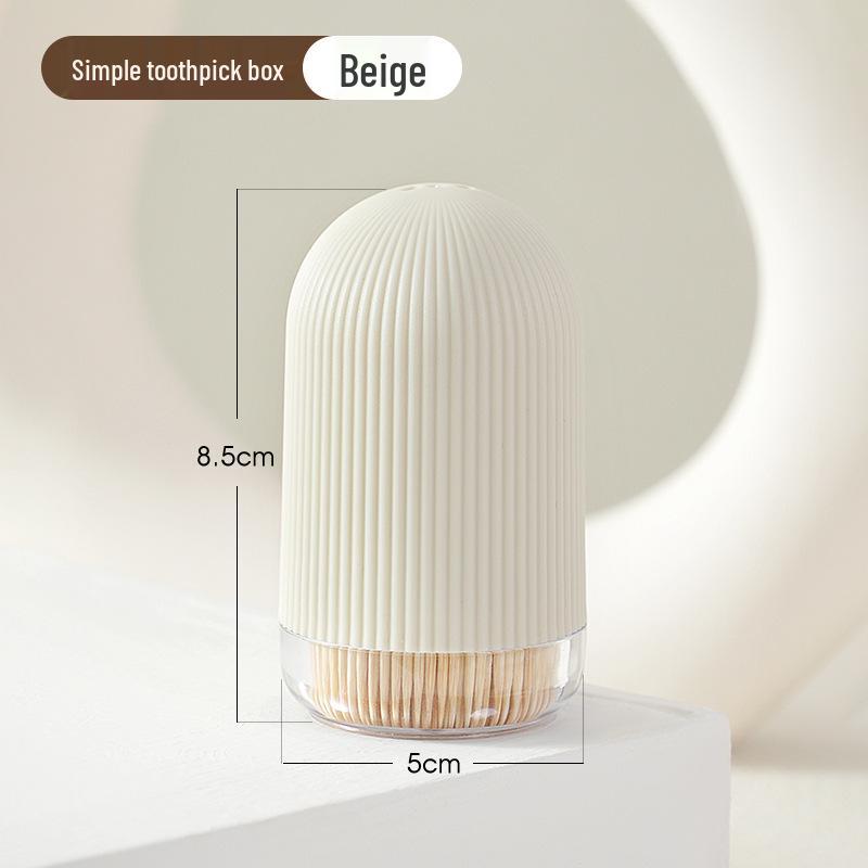 Elegant Toothpick & Swab Holder: High-End, Creative Storage for Toothpicks, Floss, and Cotton Swabs