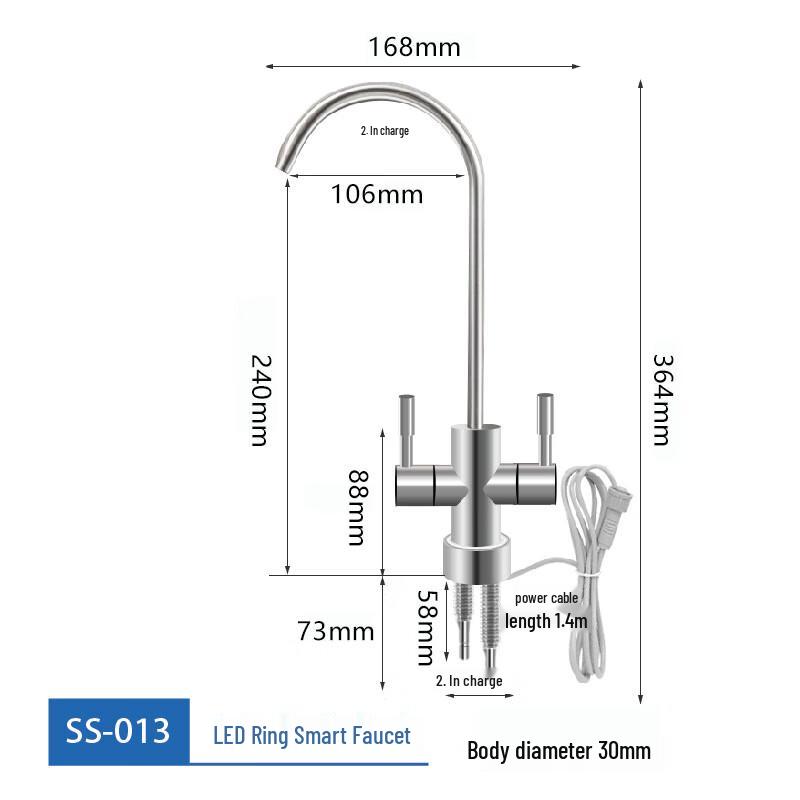 

TLXT Water Purifier Gooseneck Faucet