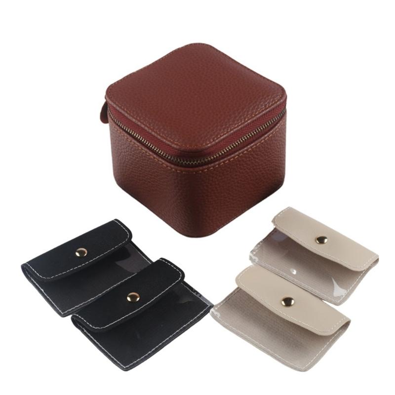 Portable Jewelry Storage Box Elegant Jewelry Organizer Practical Small Jewelry Storage Case Suitable for Travel Use