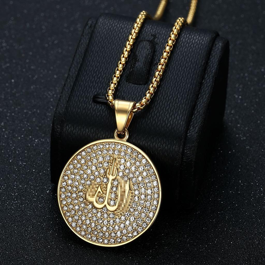 2025 Fashion Trend Jewelry Inlaid Zircon Letter Symbol Pendant Necklace
