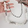 Modische Perlen-Hüftkette Herren Accessoires Y2k Retro Punk Quasten Hosenkette Damen Amerikanischer Hip-Hop Hüft Accessoires