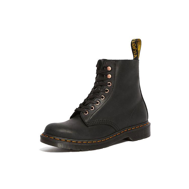 Dr. Martens 1460 Leather Comfortable 8-Hole Lace-Up Short Boots Unisex boots Black 25359001