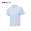 Skechers Women's Comfortable Knit Short-Sleeve Polo Shirt P226W009