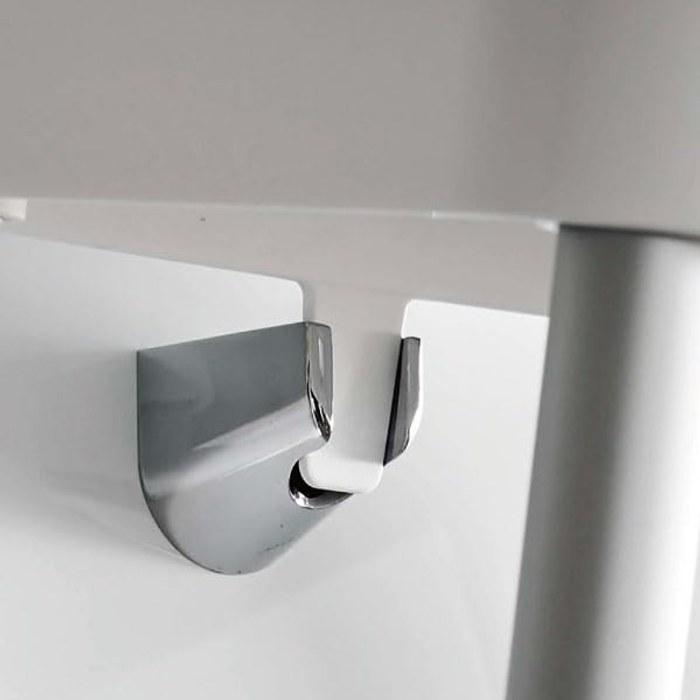 Yamazaki Bath Stool Mist 35cm White