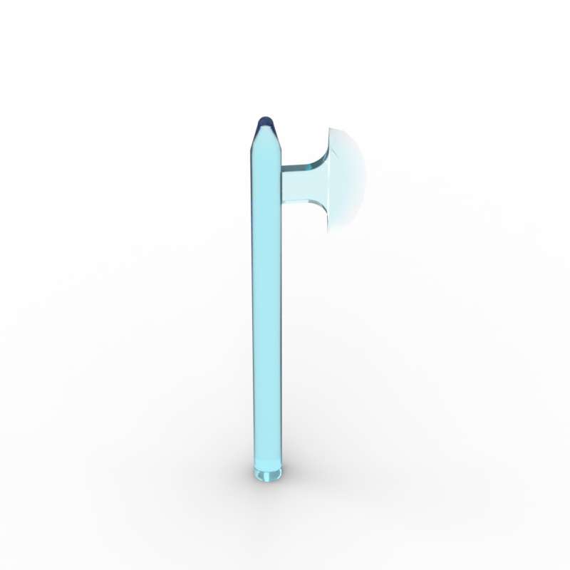 MOC 10PCS 3848 Handheld Long Battle Axe Building Blocks Kit Prop Arms Bricks Particle DIY Toys Children Kid Birthday Xmas Gift