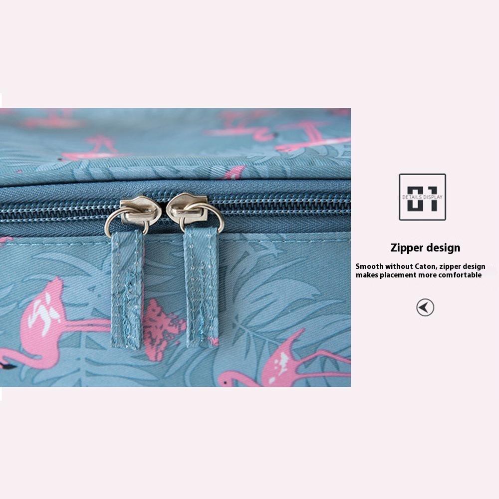 Travel Cosmetic Storage Bag Handbag Oxford Cloth Large Capacity Portable Makeup Bag