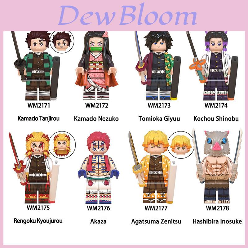 Demon Slayer Mini Set Build Blocks Toys Kamado Tanjirou For Children's Hands-on Learning
