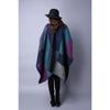 Luxury  Ponchos Coat Imitation Cashmere Scarves Women Winter Warm Shawls And Wraps Pashmina Thick Capes Blanket Femme Scarf