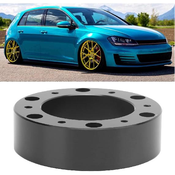 1in Steering Wheel Spacer 6 Hole Hub Aluminum Alloy Heighten Increased Pad Adapter Automotive Wheel adapters and spacers Application