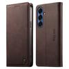 Wallet Case for Galaxy S26 - Leather/PU, Brown, With Card Holder