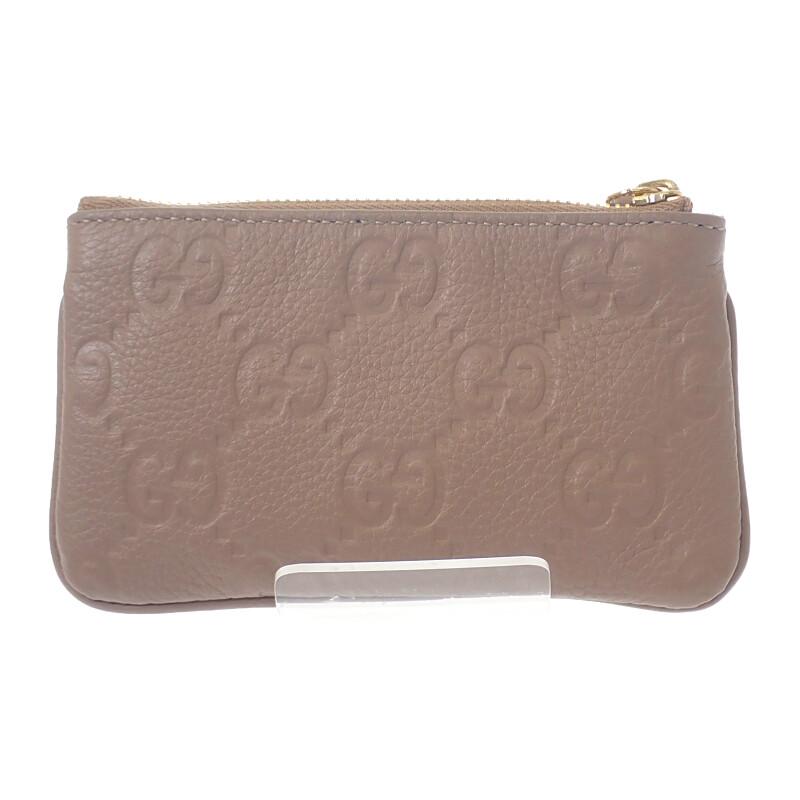 Gucci 815891 AAEEM 1523 Pouch Beige Women