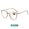 Fashion Anti Blue Light Reading Glasses For Women Men Round Reading Glasses Presbyopic Eyeglasses Vision +0~+4.0 Eyewear