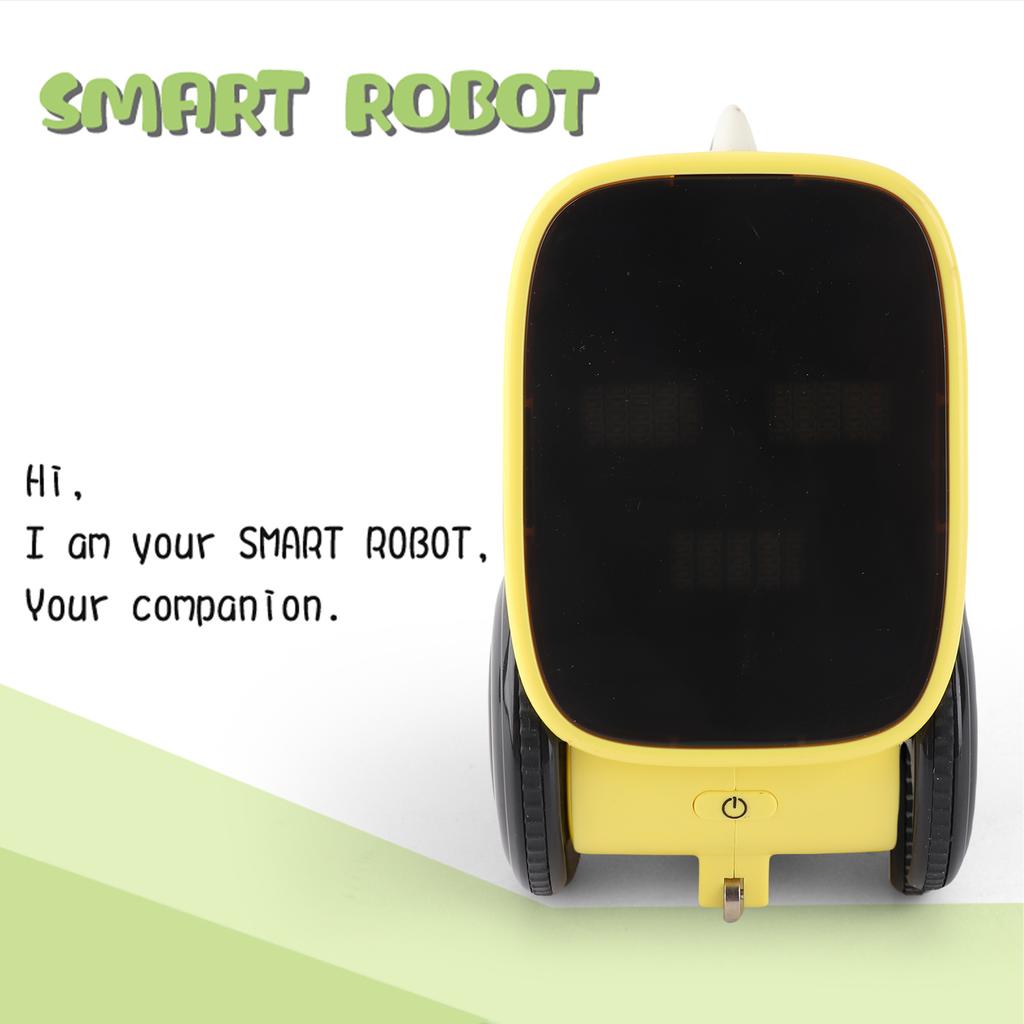 Intelligent Smart Talking Robot with Facial Expression Voice Recording Touch Sensor Gesture Control Mini Robotics