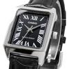 Casio Standard Quartz Women's Watch LTP-V007L-1B Silver Black Leather Band
