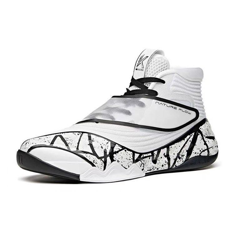Anta KT6 Textile, Synthetic Leather, TPU Cushioning Slip Resistant Abrasion Resistant Coverage Support Rebound 112121101-3