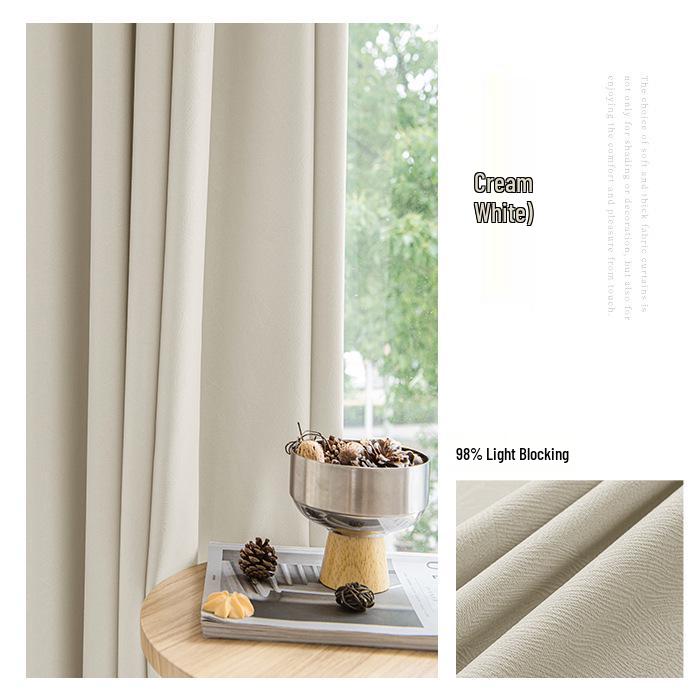 Shaoxing Blackout Chenille Curtains for Living Room & Bedroom