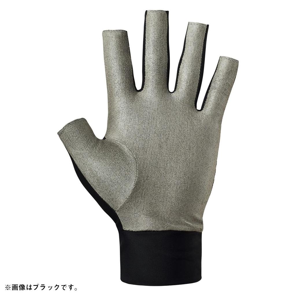 Daiwa ICEDRY UV Protection Large Gloves, 5-Piece Cut, 25DG-6825, Khaki,