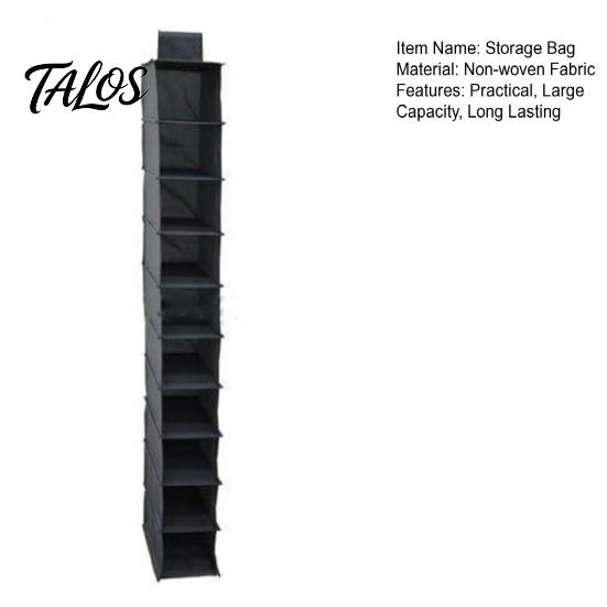 Foldable Cap Display Rack Baseball Storage Bag Organizer Large Capacity Hat with Holder 10 Compartments Easy to Assemble Stand